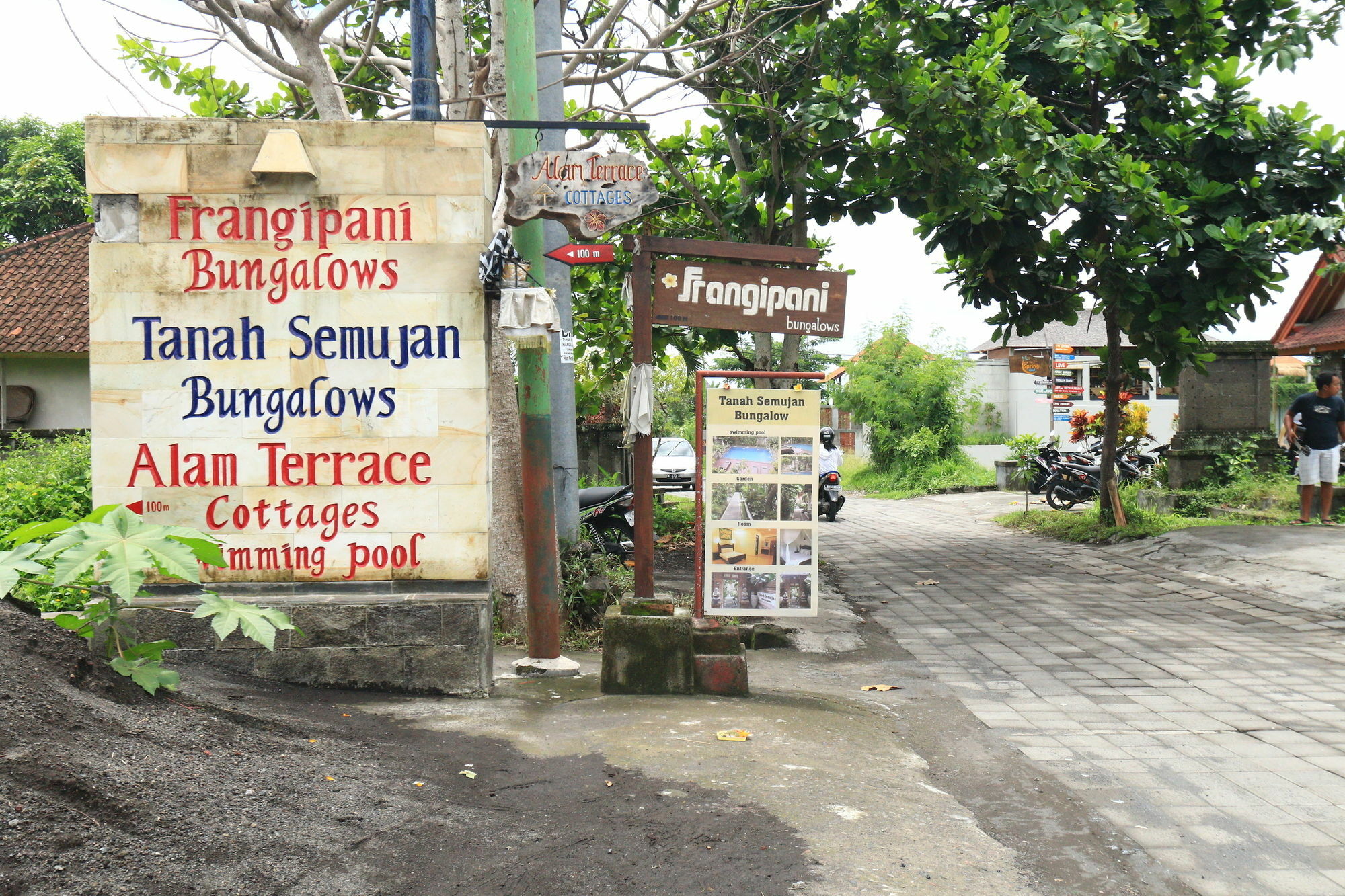 Frangipani Bungalow Ubud Exterior foto